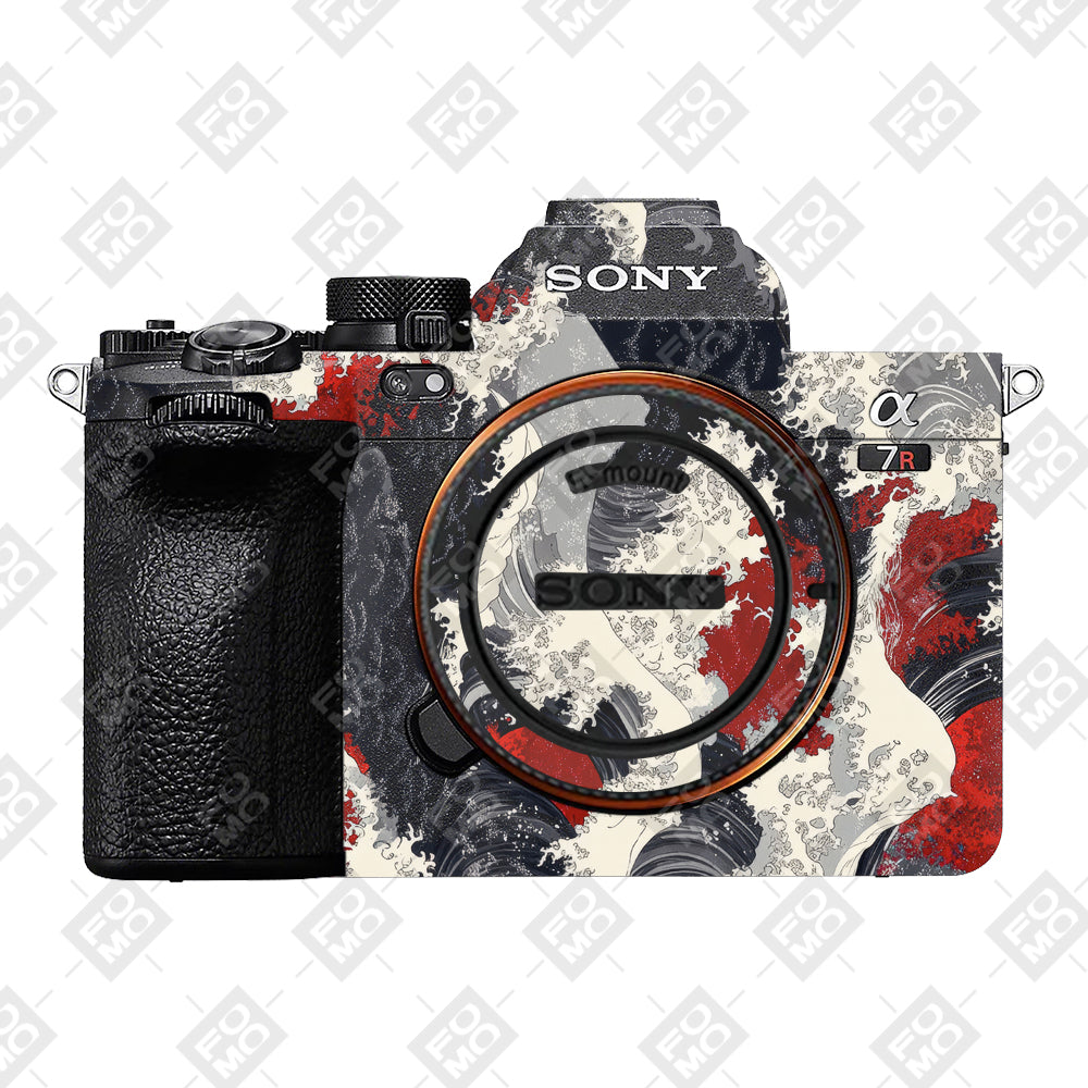 Abstract Waves Sony A7RV Camera Skin