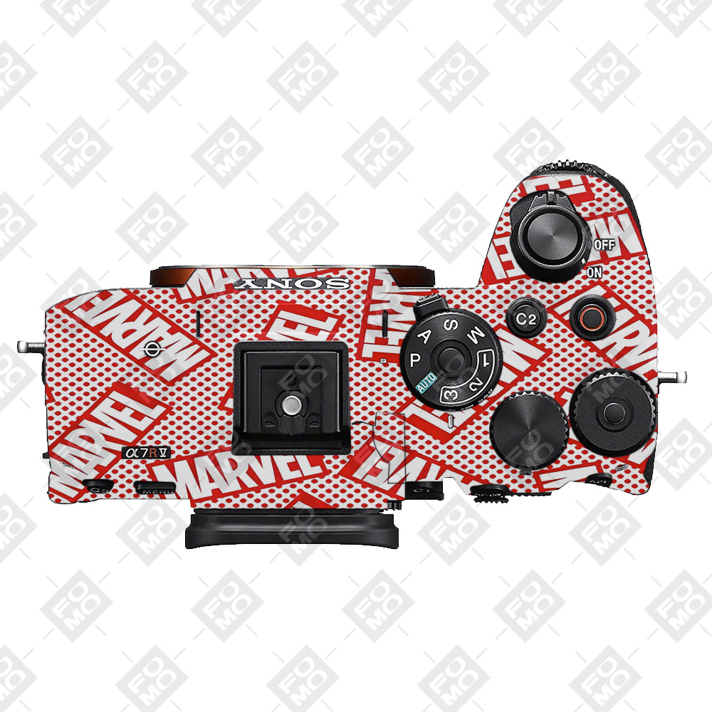 Marvel Comics Sony A7RV Camera Skins