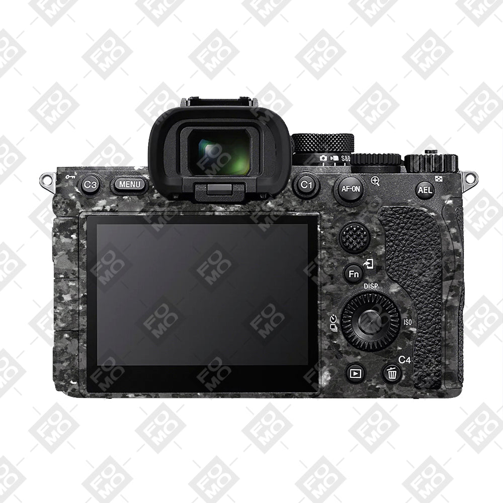 Black Granite Sony A7RV Camera Skins