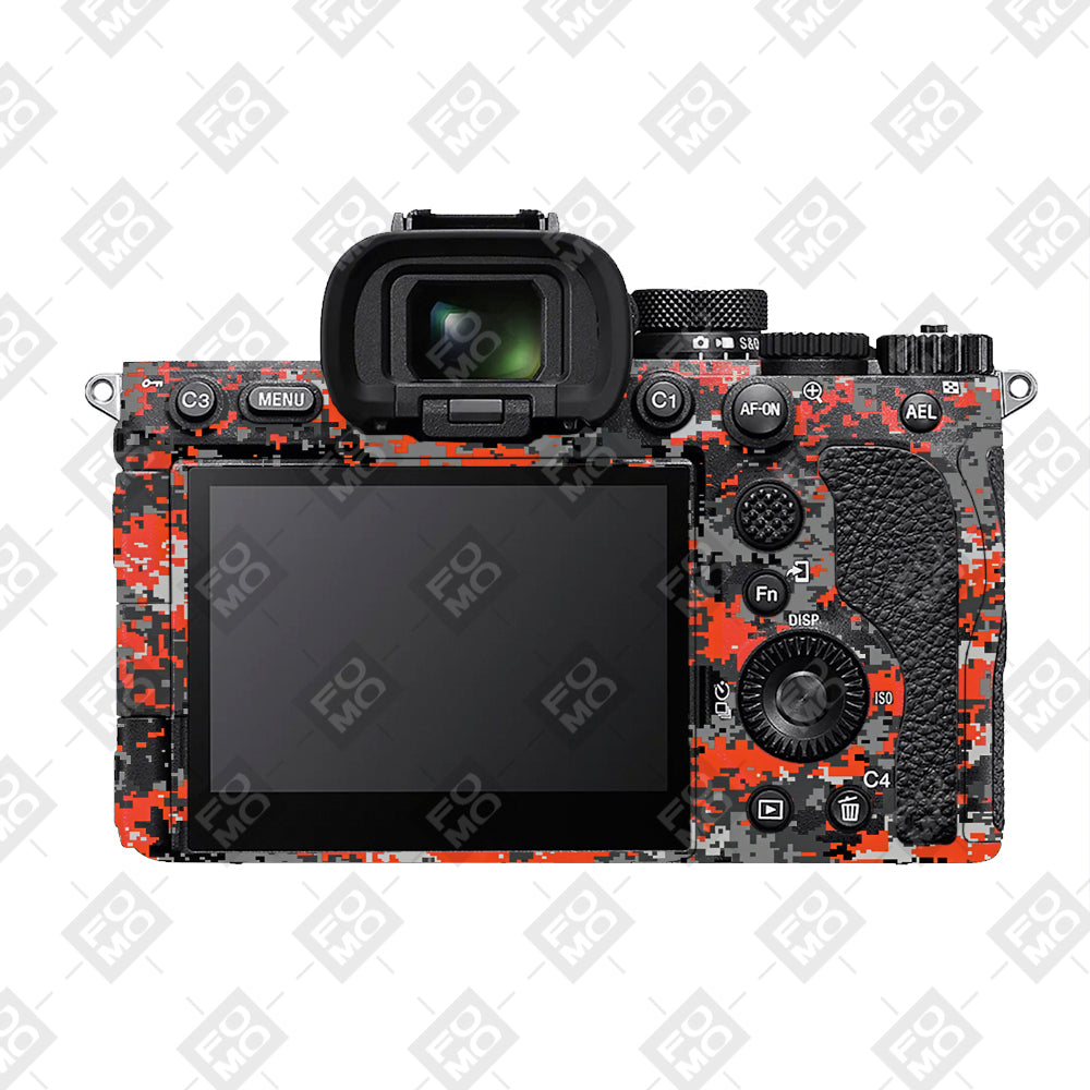 Inferno Pixel Sony A7RV Camera Skins