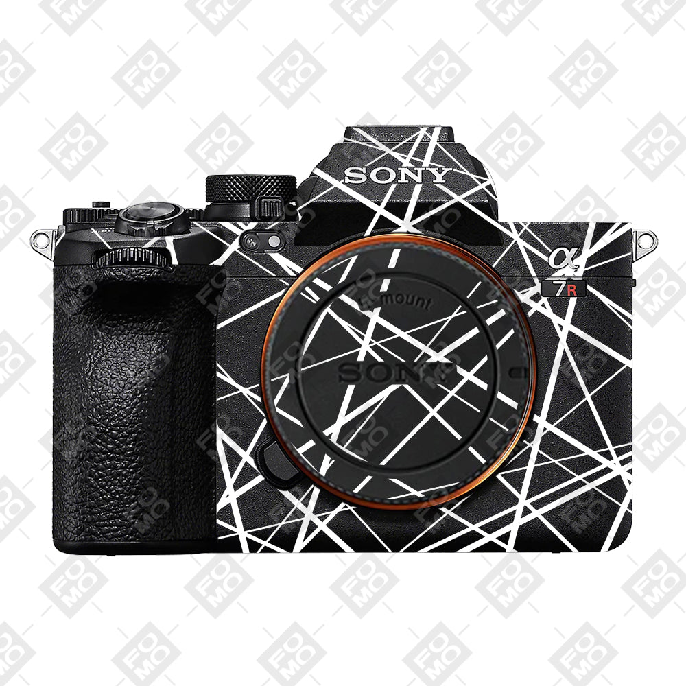 Mono Grid Sony A7RV Camera Skins