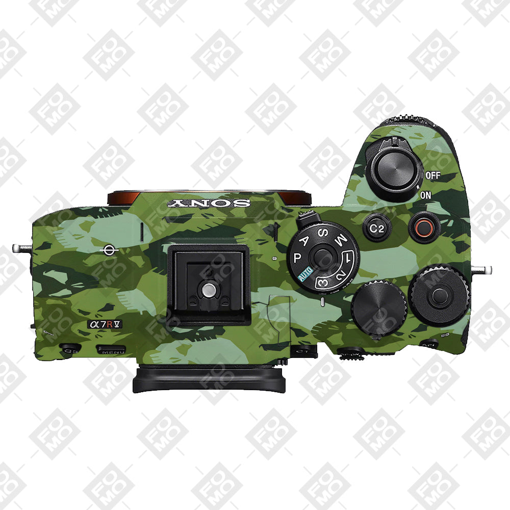 Tropic Camo Sony A7RV Camera Skins