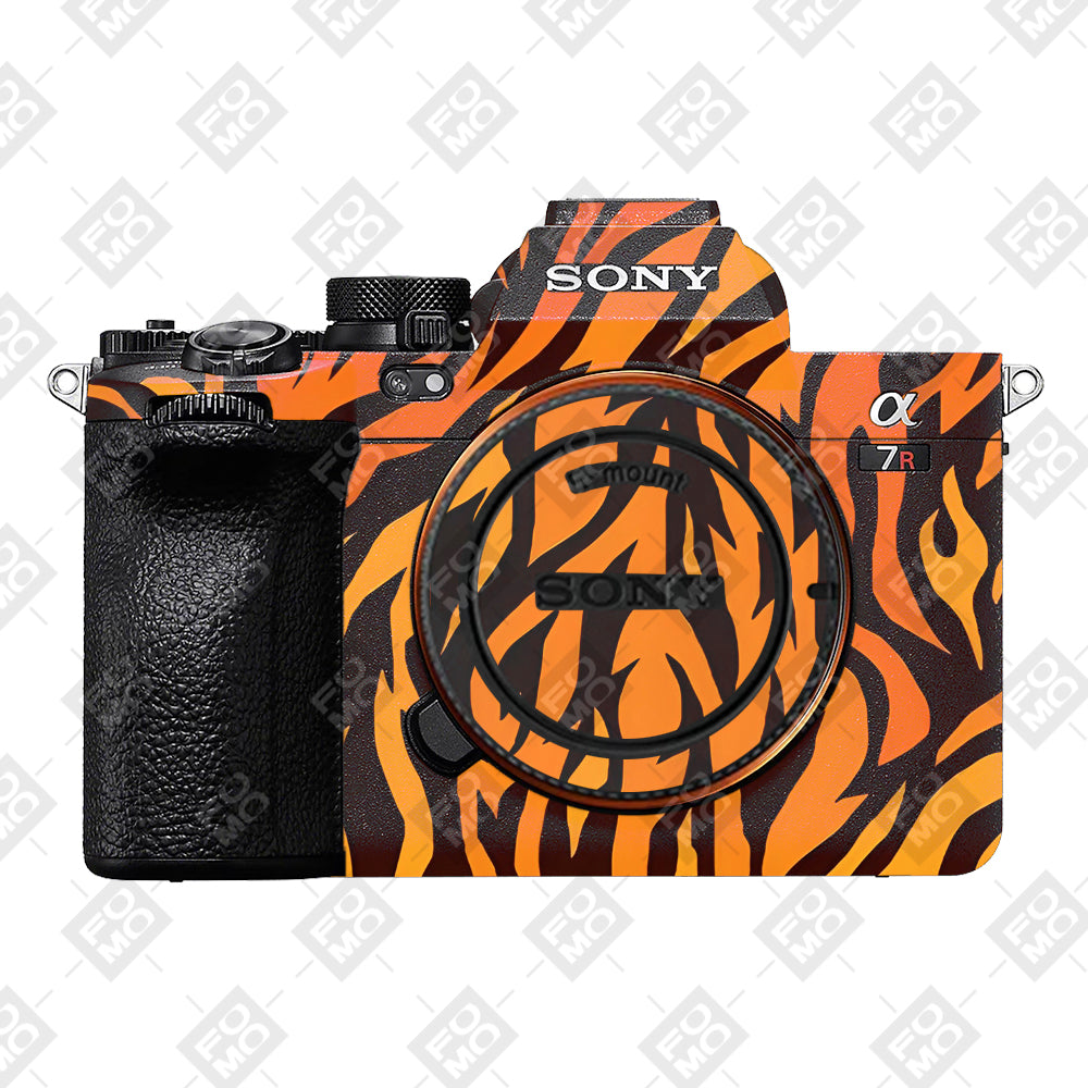 Wild Tiger Stripes Sony A7RV Camera Skins