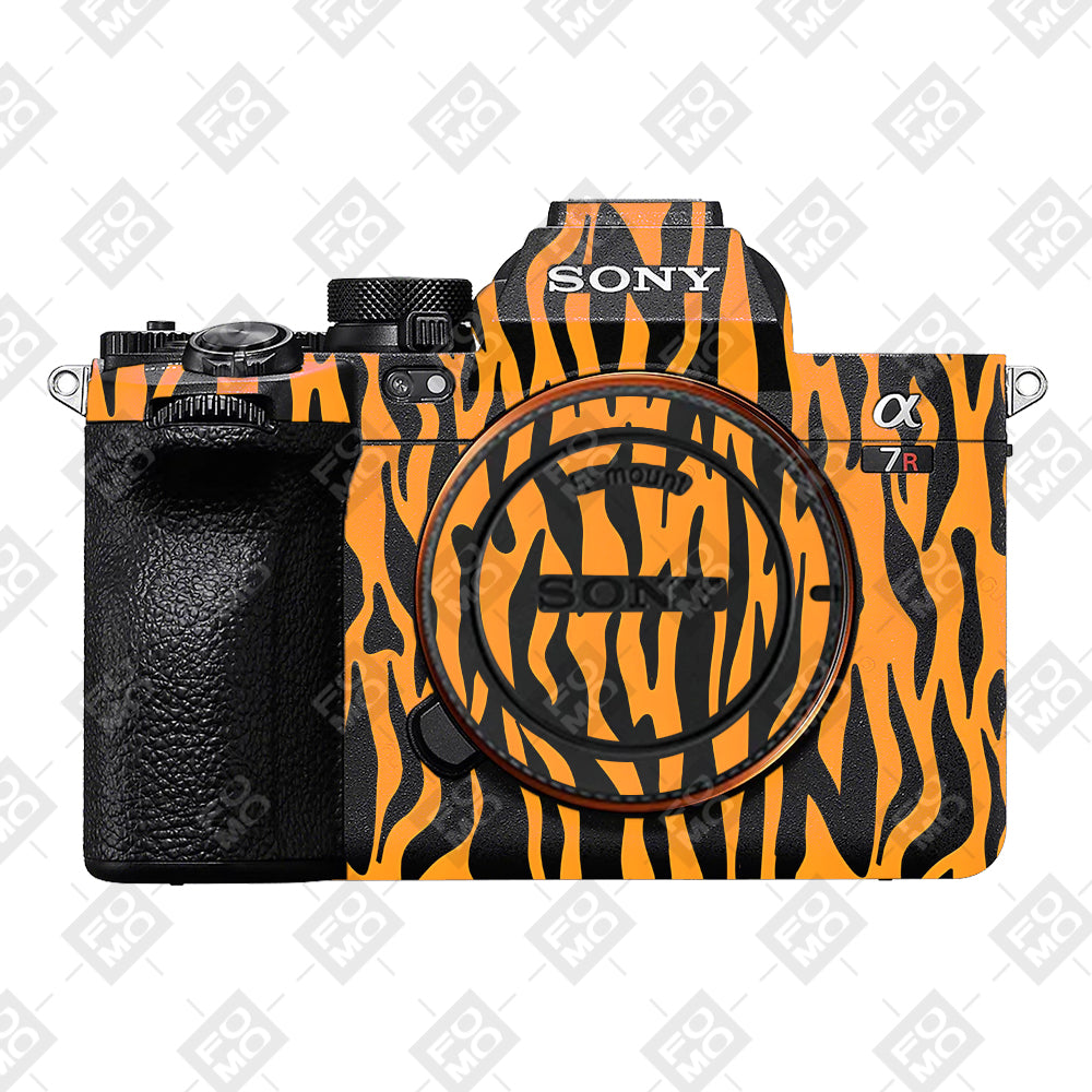 Savanna Tiger Stripes Sony A7RV Camera Skins