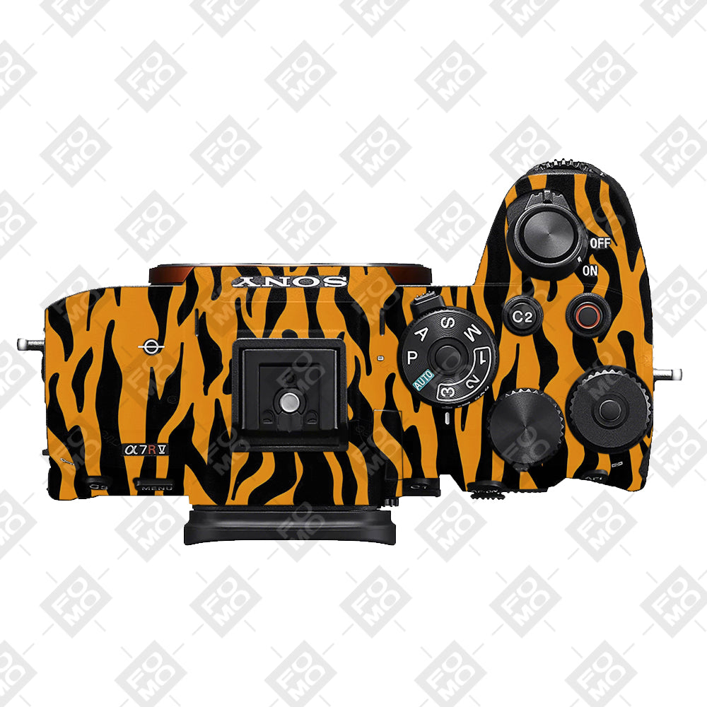 Savanna Tiger Stripes Sony A7RV Camera Skins