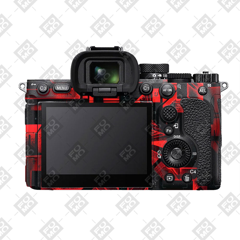 Cyber Maze Circuit Sony A7RV Camera Skin