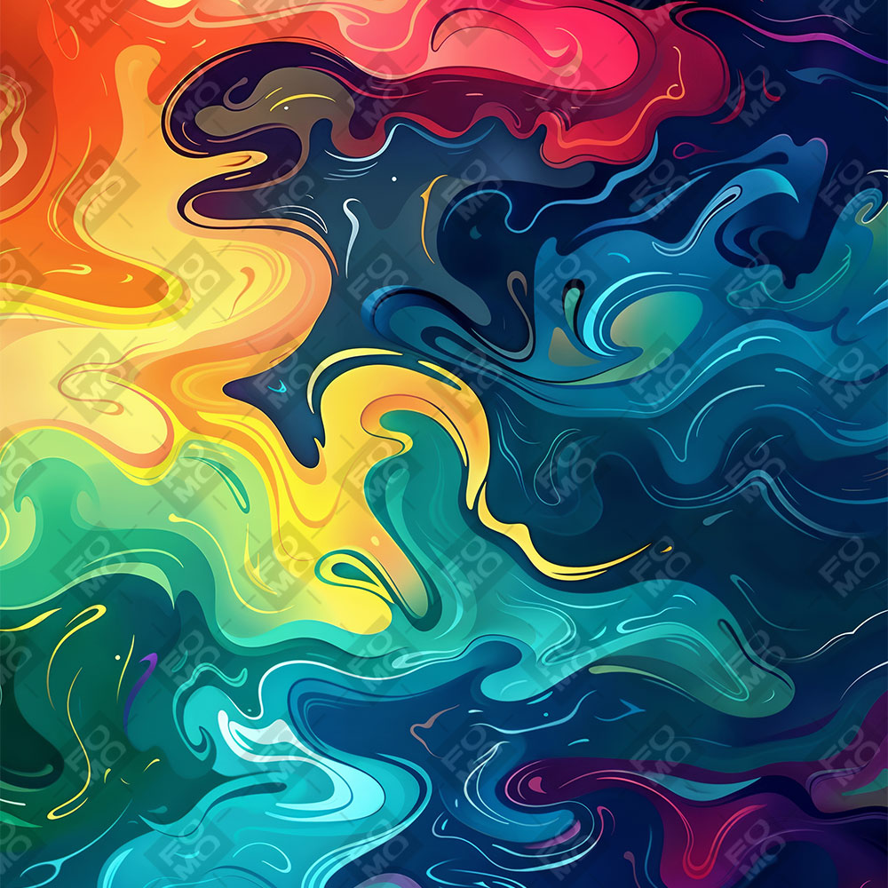 Rainbow Liquid Fusion Sony A7RV Camera Skin