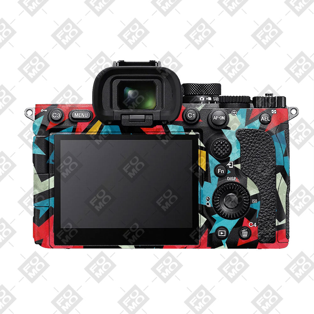 Pop Art Lightning Sony A7RV Camera Skin