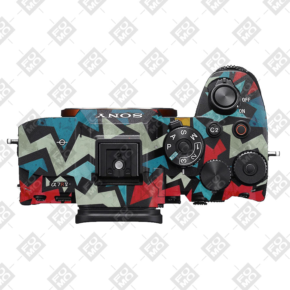 Pop Art Lightning Sony A7RV Camera Skin