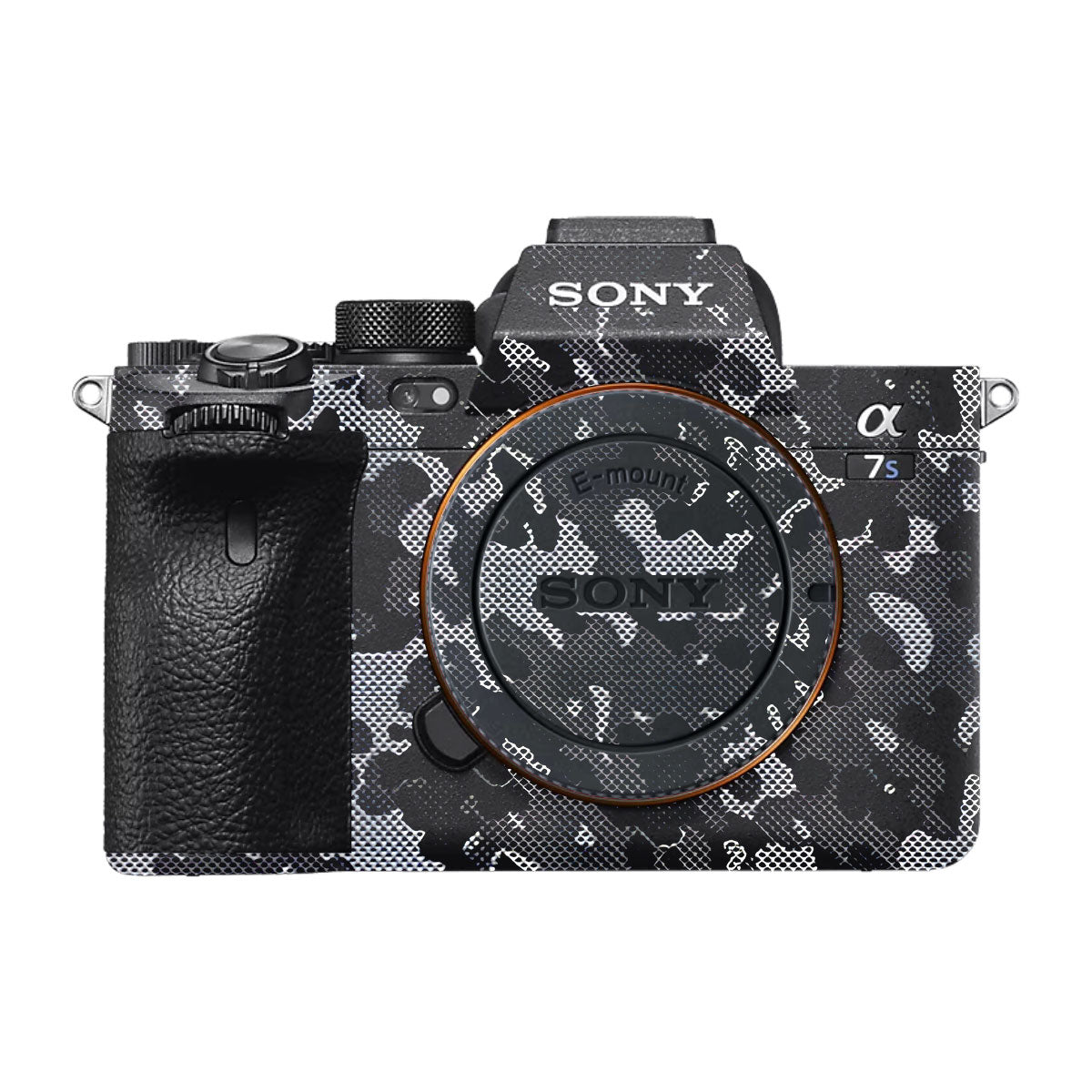 Stealth Grey Camo Sony A7S III Camera Skin