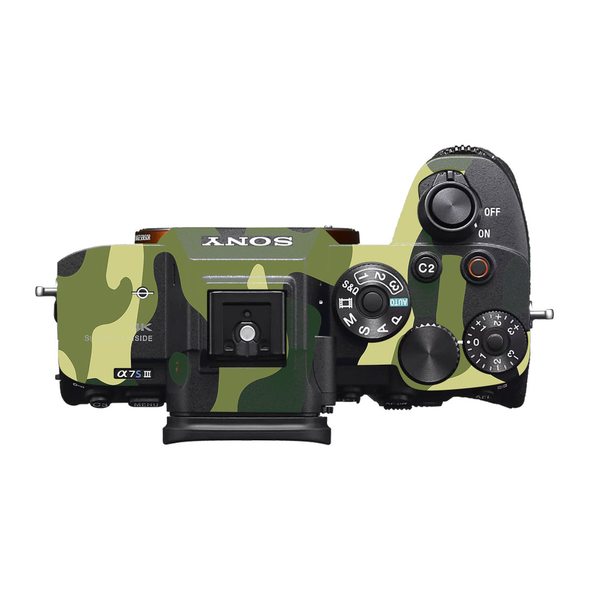 Forest Green Camo Sony A7S III Camera Skin