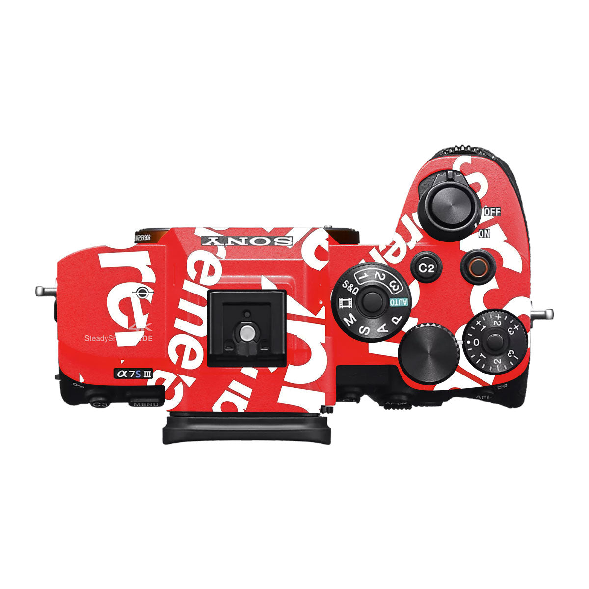 Supreme Red Sony A7S III Camera Skin