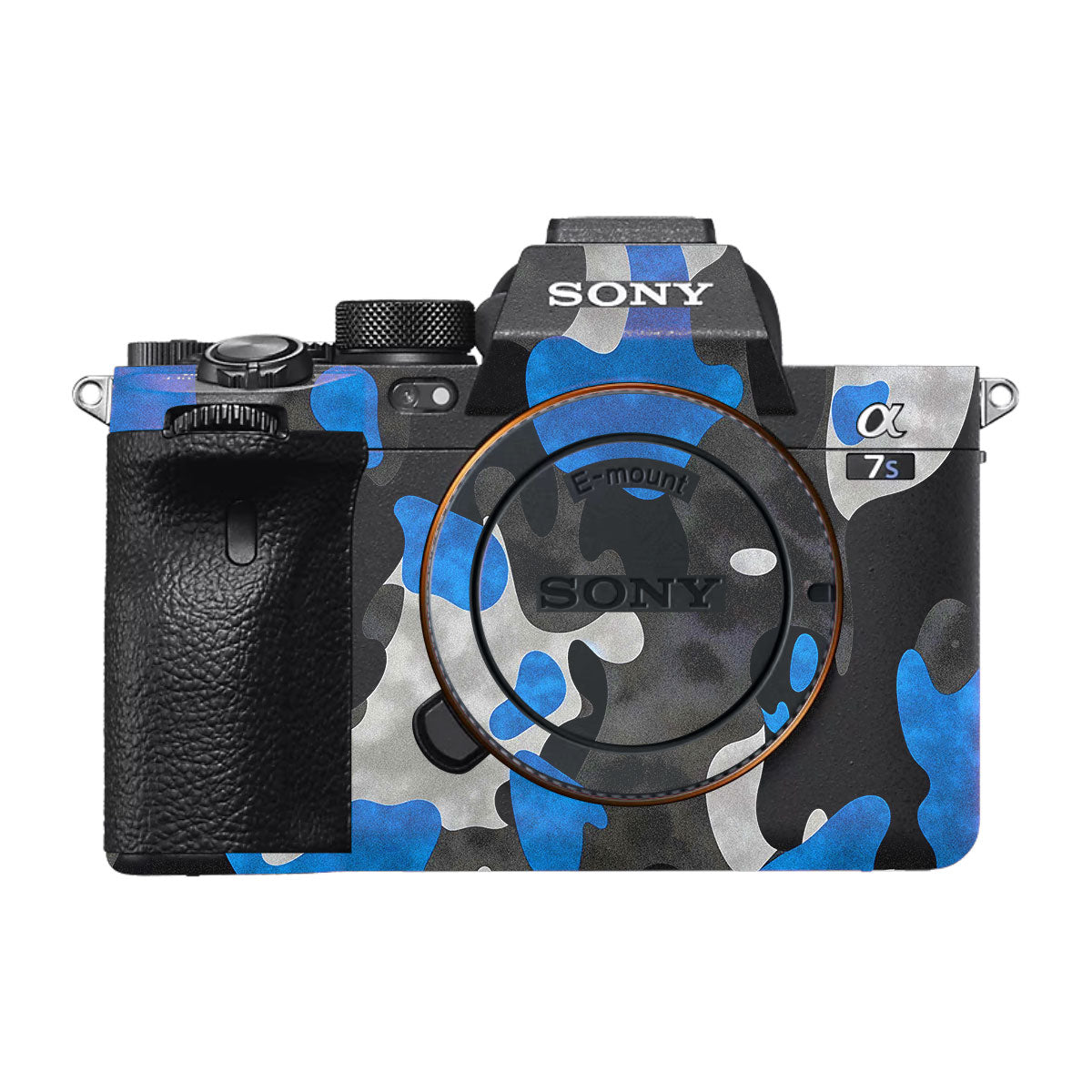 Blue Grey Camo Sony A7S III Camera Skin