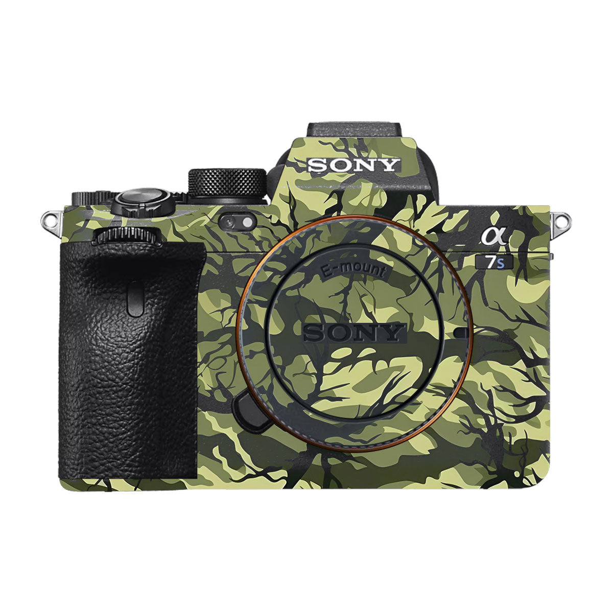 Green Tangled Vines Sony A7S III Camera Skin