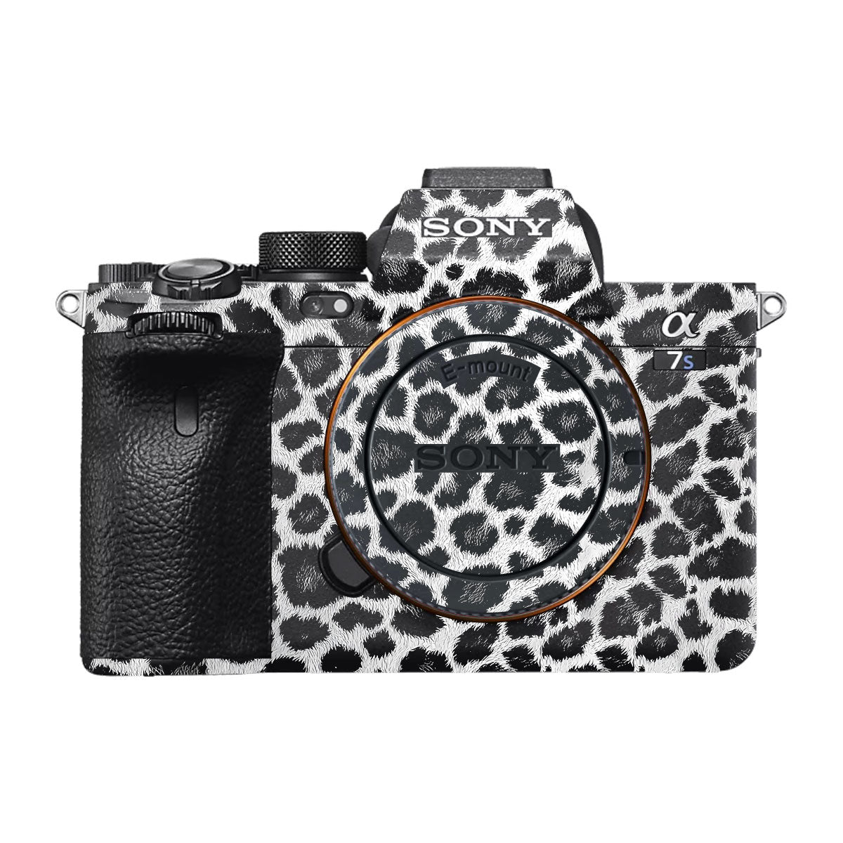 Snow Leopard Spots Sony A7S III Camera Skin