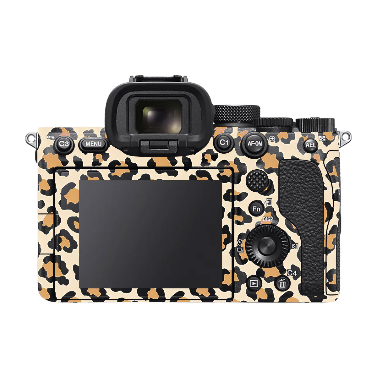 Sandy Leopard Spots Sony A7S III Camera Skin