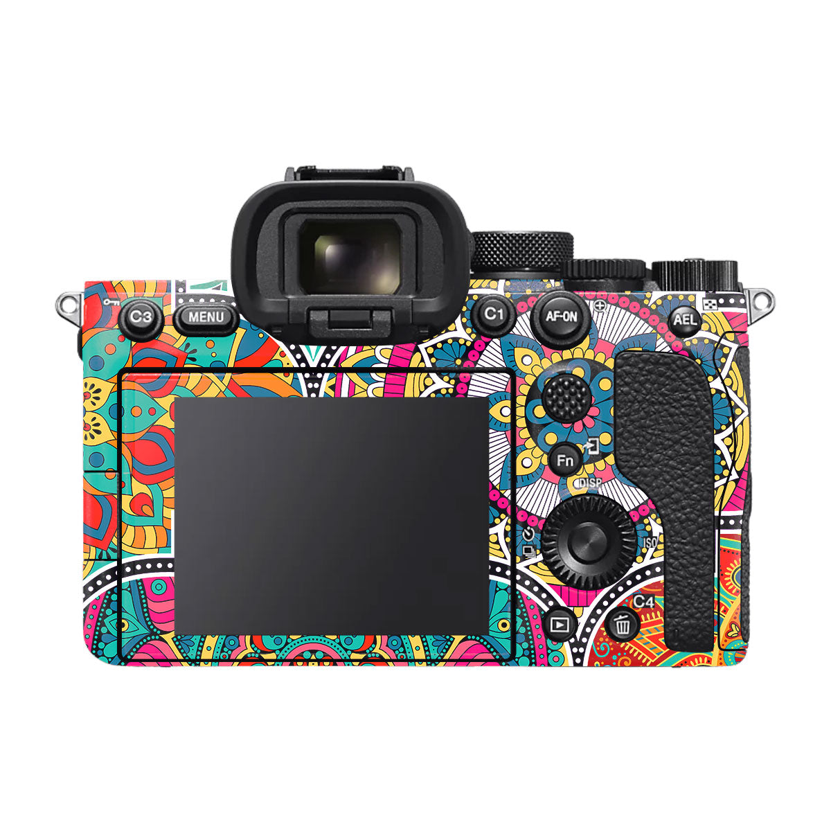 Boho Mandala Tile Pattern Sony A7S III Camera Skin