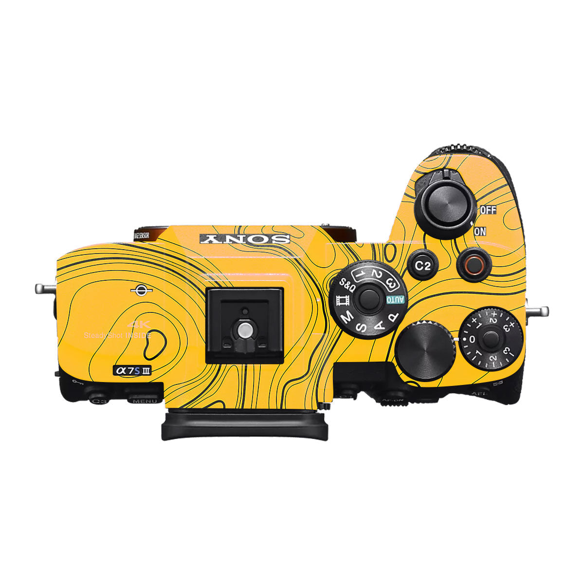 Topographic Map Pattern Sony A7S III Camera Skin