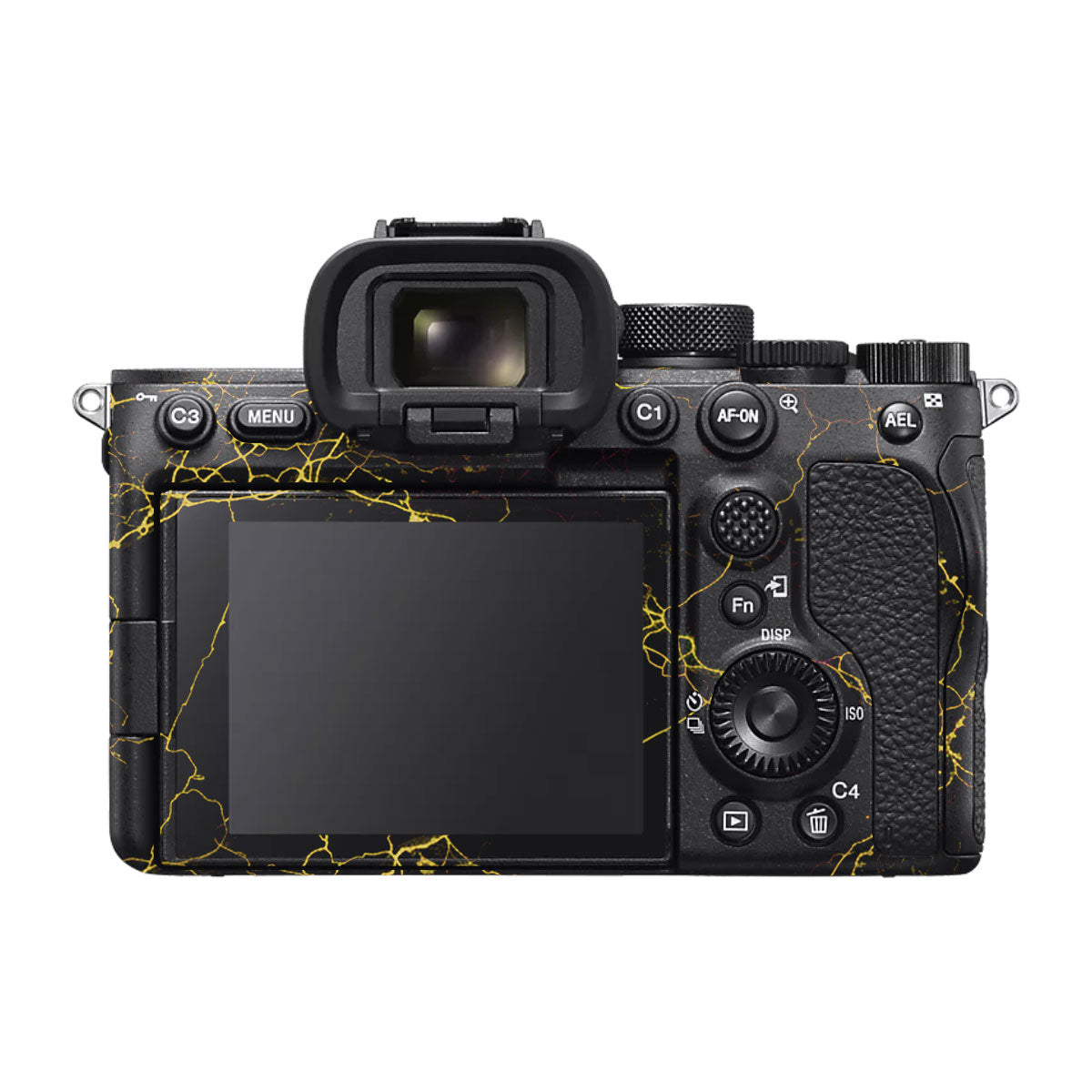 Electric Gold Veins Sony A7S III Camera Skin