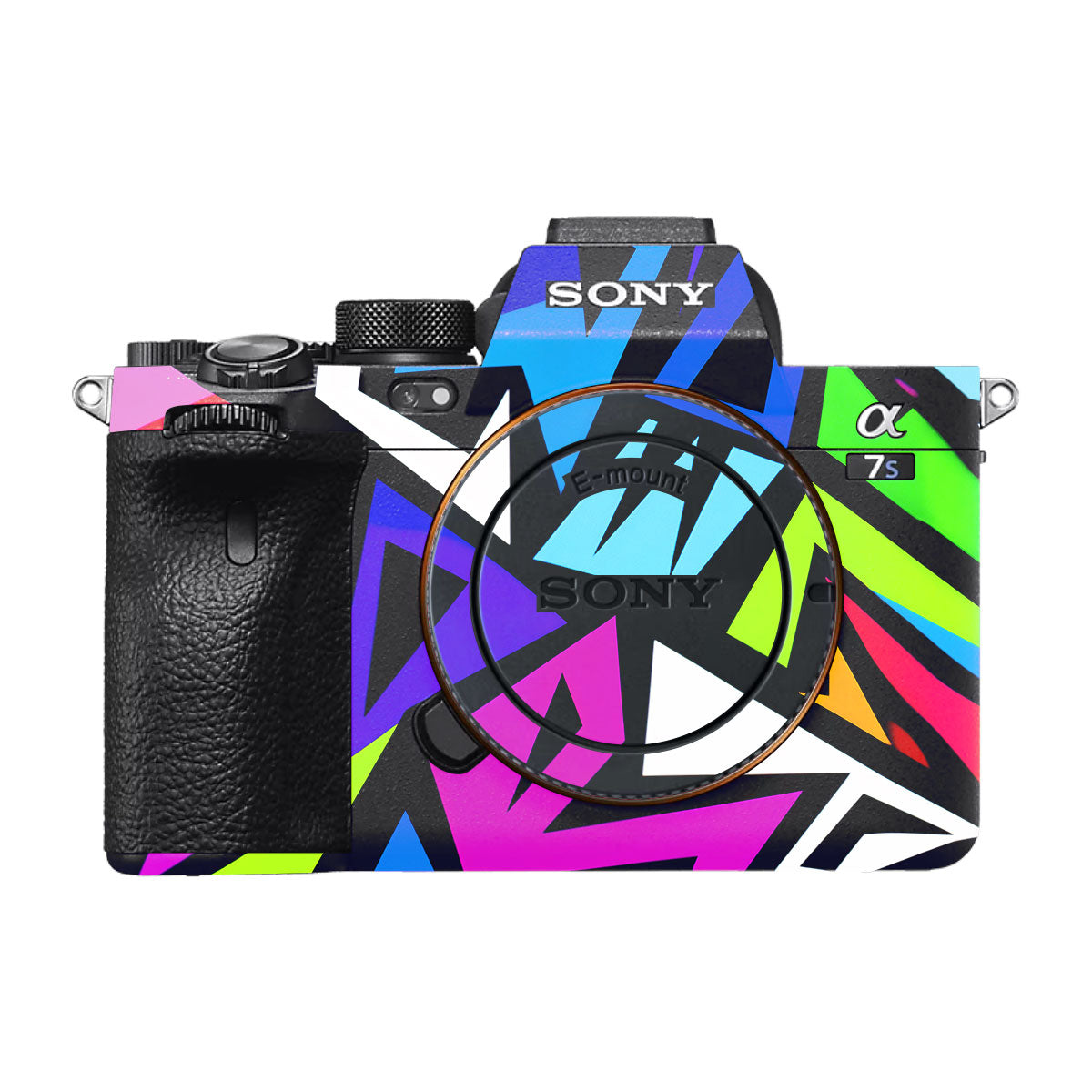 Bold Geometric Pop Sony A7S III Camera Skin