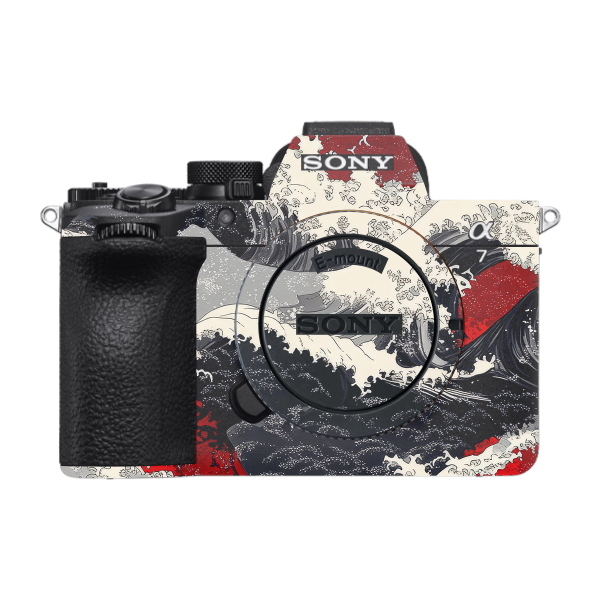 Abstract Waves Sony A7 V Camera Skin