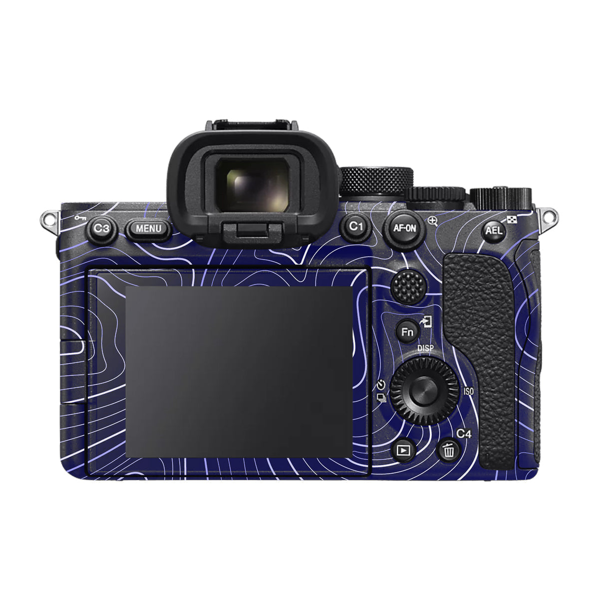 Deep Blue Contour Sony A7 V Camera Skin