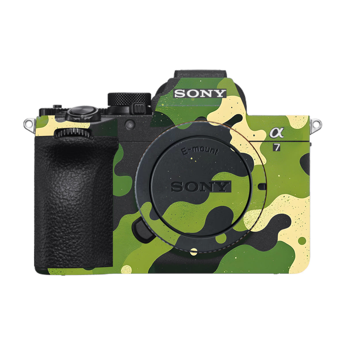 Camouflage Pattern Sony A7 V Camera Skin