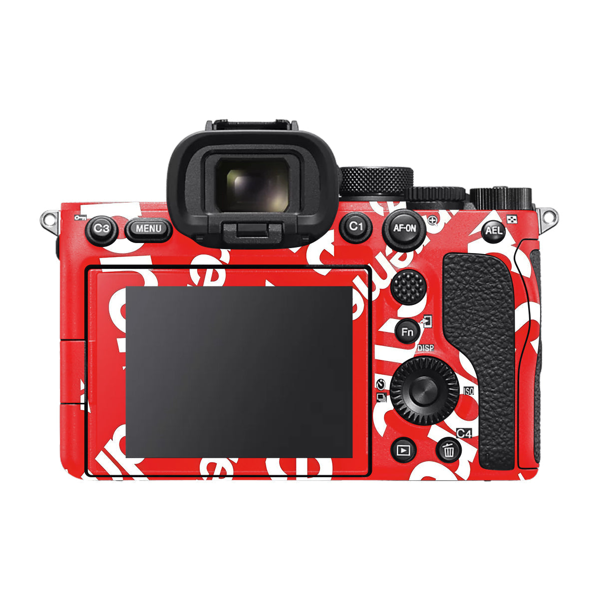Supreme Red Sony A7 V Camera Skin