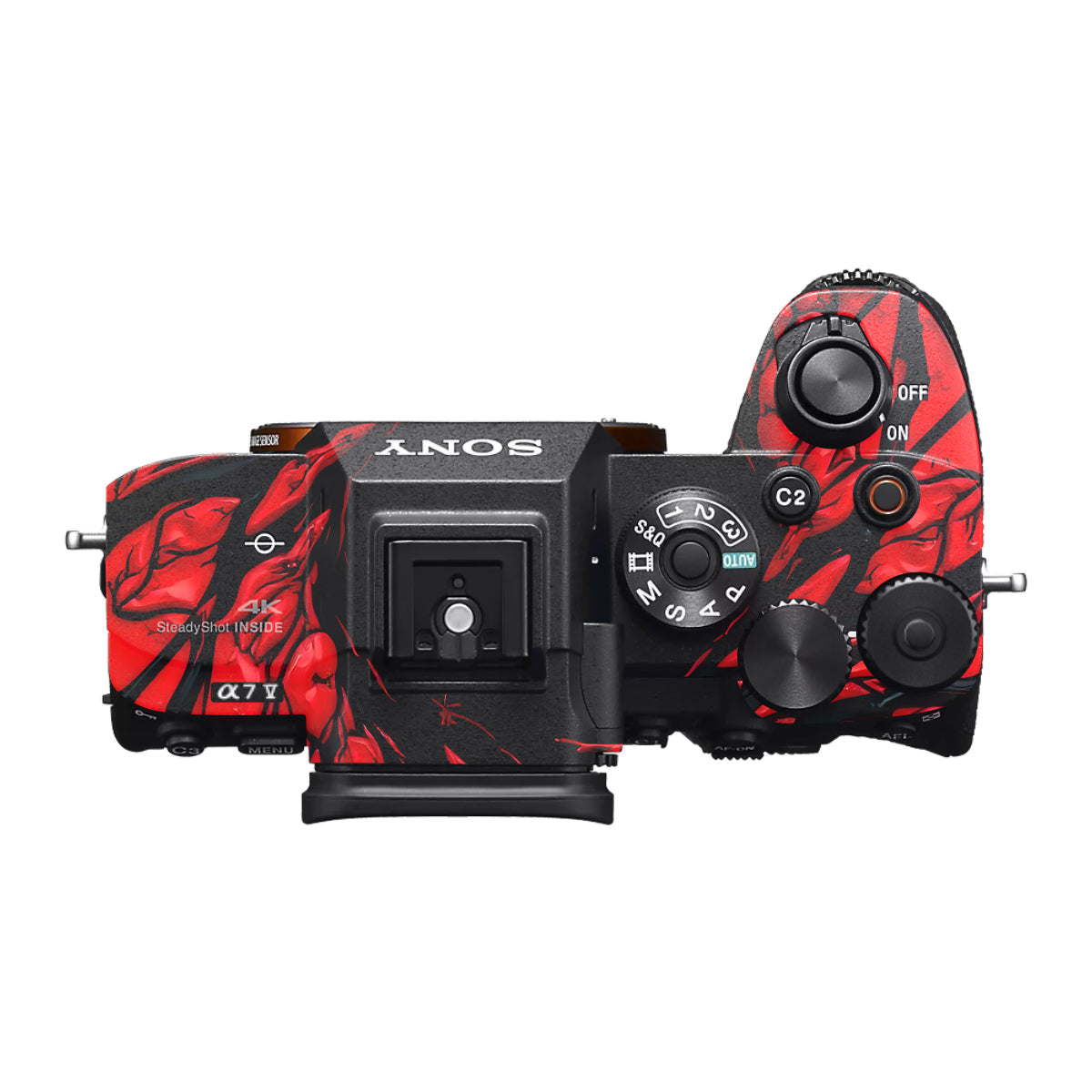 Venom Red Sony A7 V Camera Skin