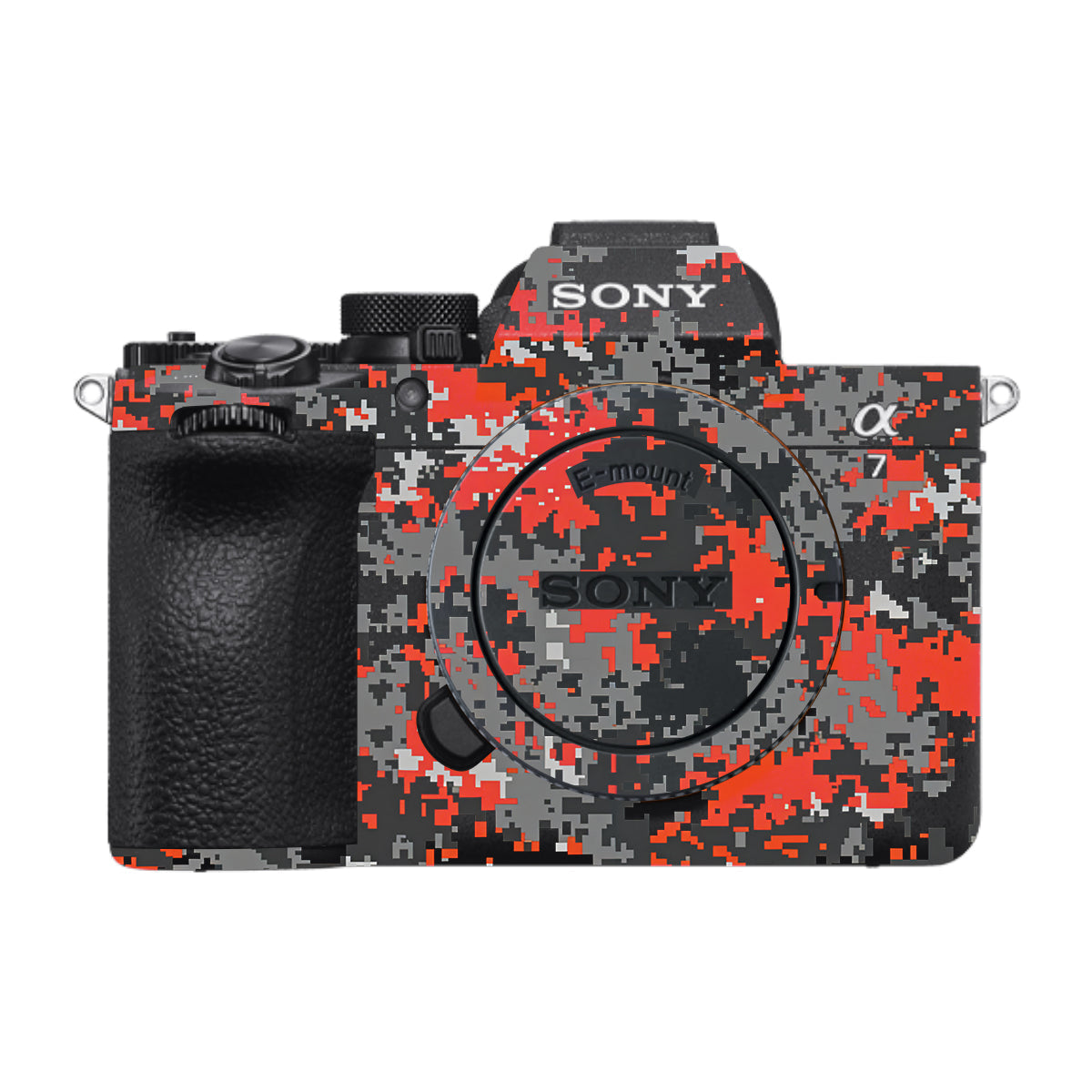 Inferno Pixel Sony A7 V Camera Skin