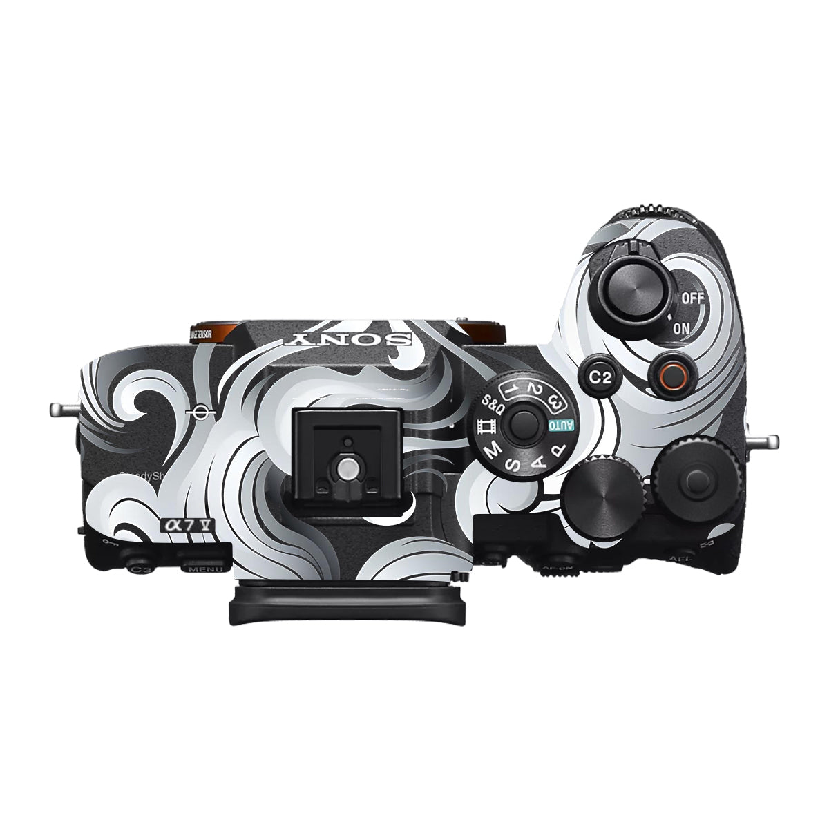 Smoke Swirl Sony A7 V Camera Skin