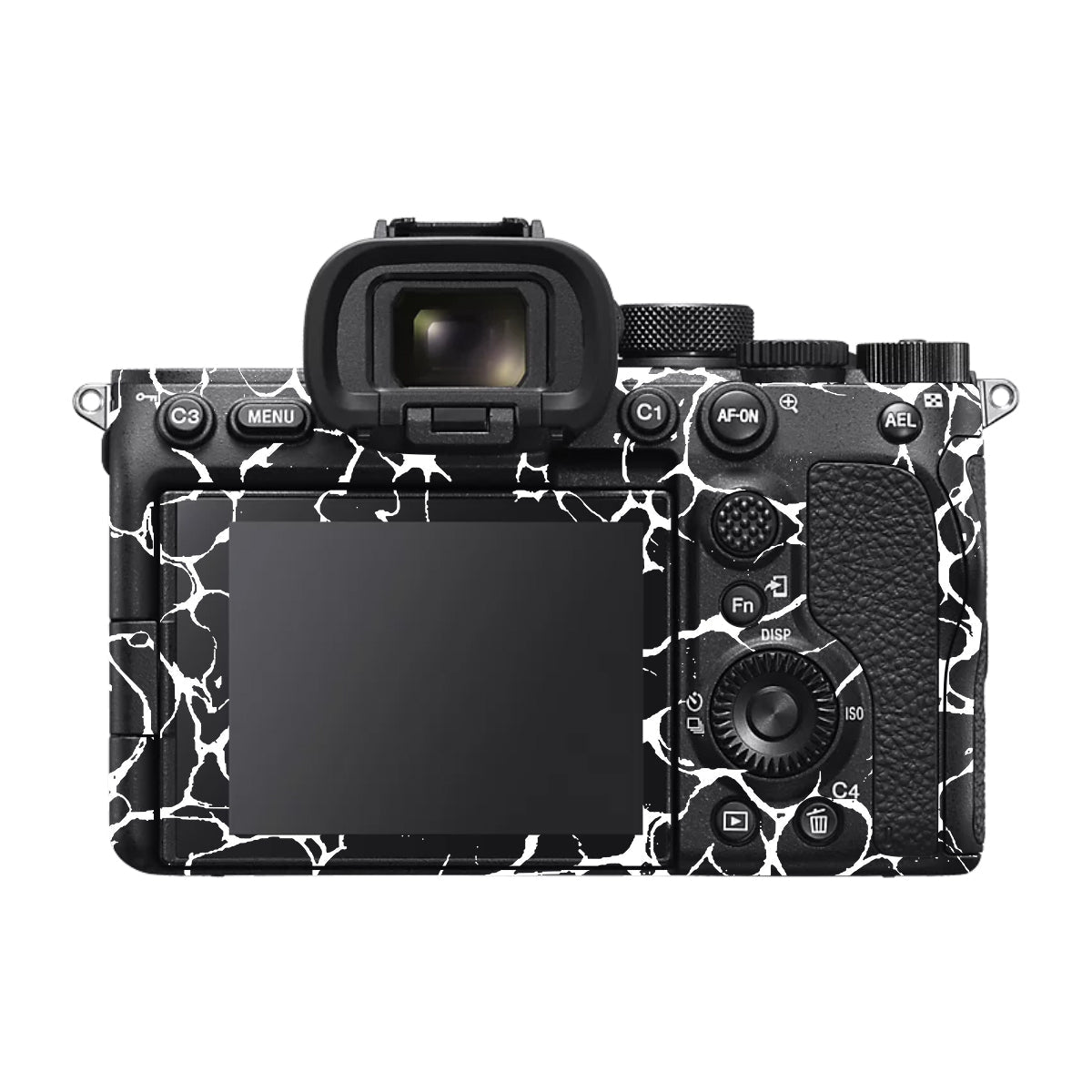 White Web Sony A7 V Camera Skin