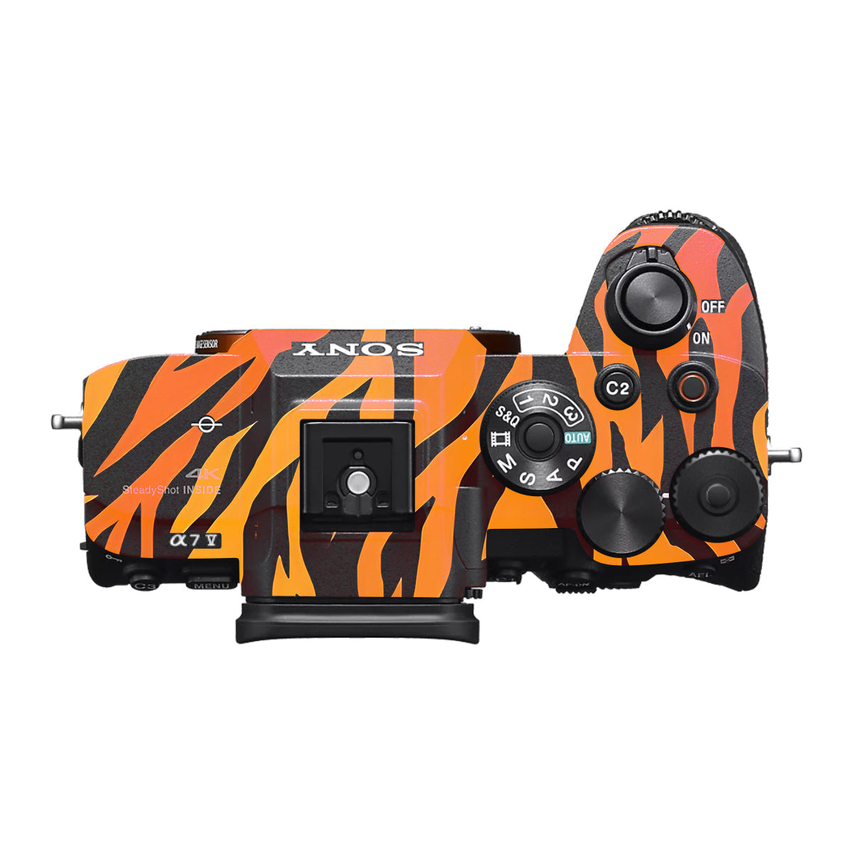 Wild Tiger Stripes Sony A7 V Camera Skin
