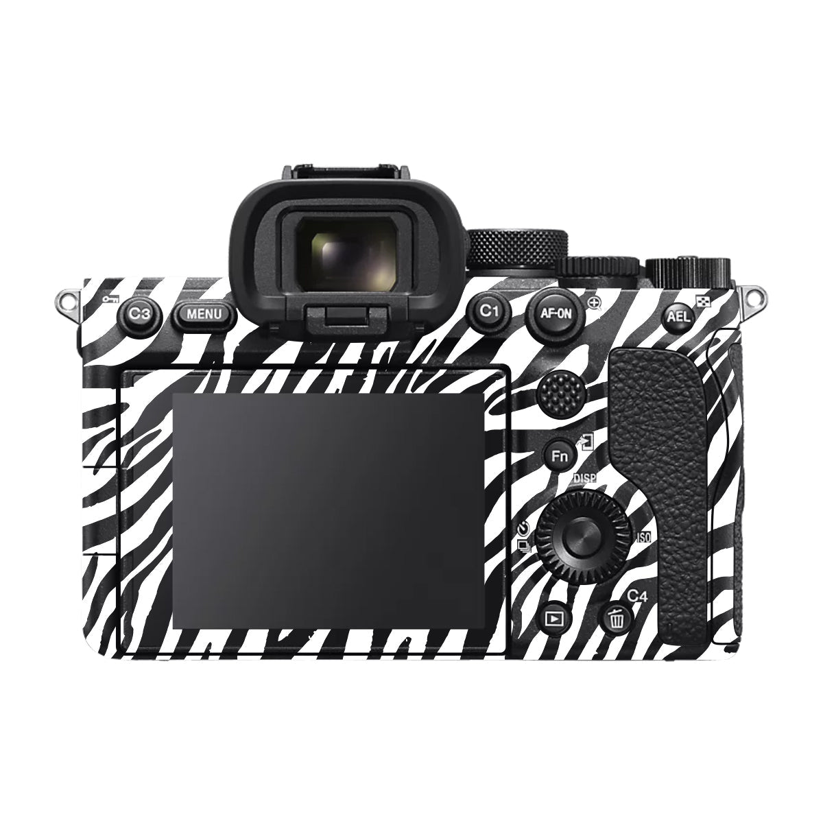 Classic Zebra Stripes Sony A7 V Camera Skin