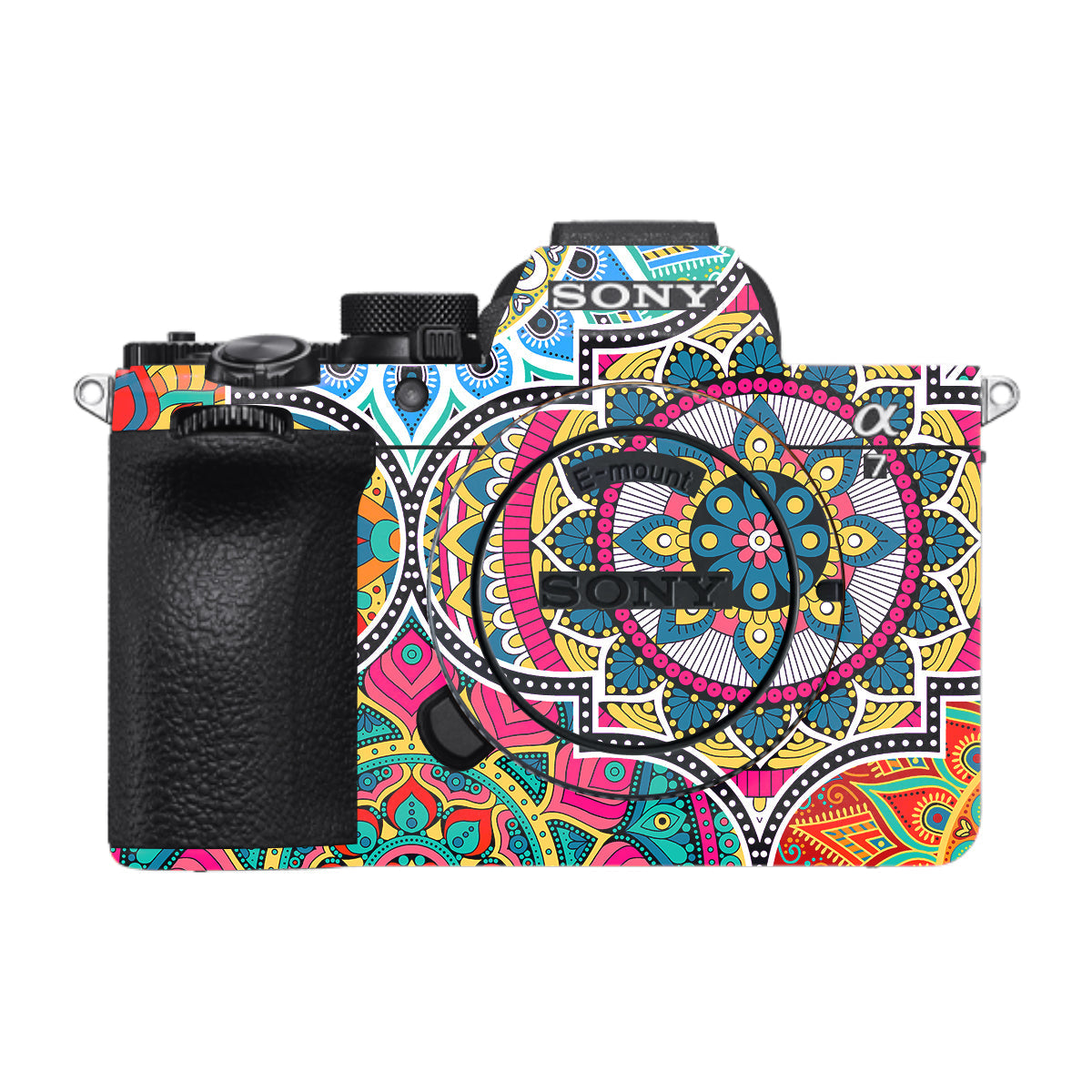 Boho Mandala Tile Pattern Sony A7 V Camera Skin
