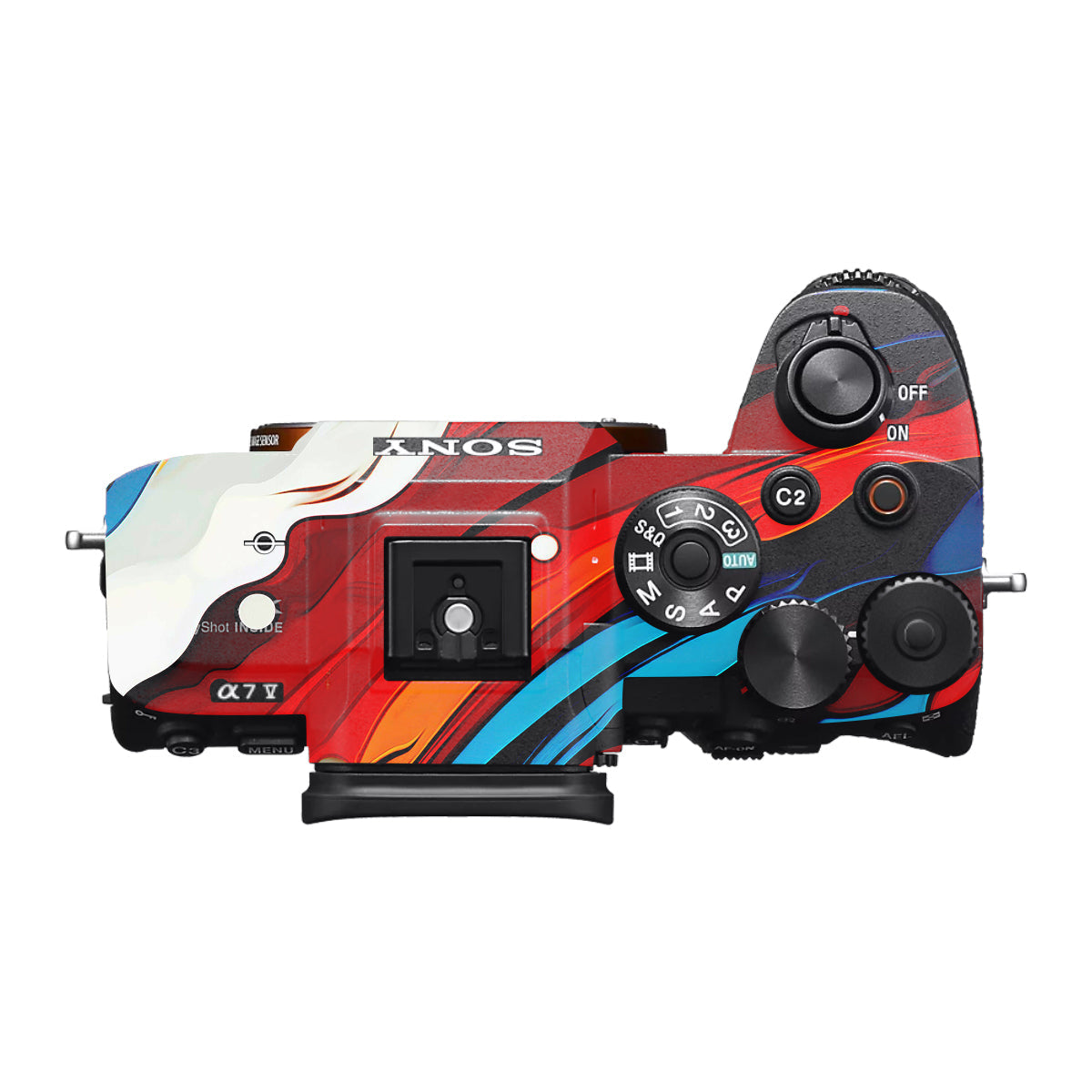 Fire & Ice Flow Sony A7 V Camera Skin