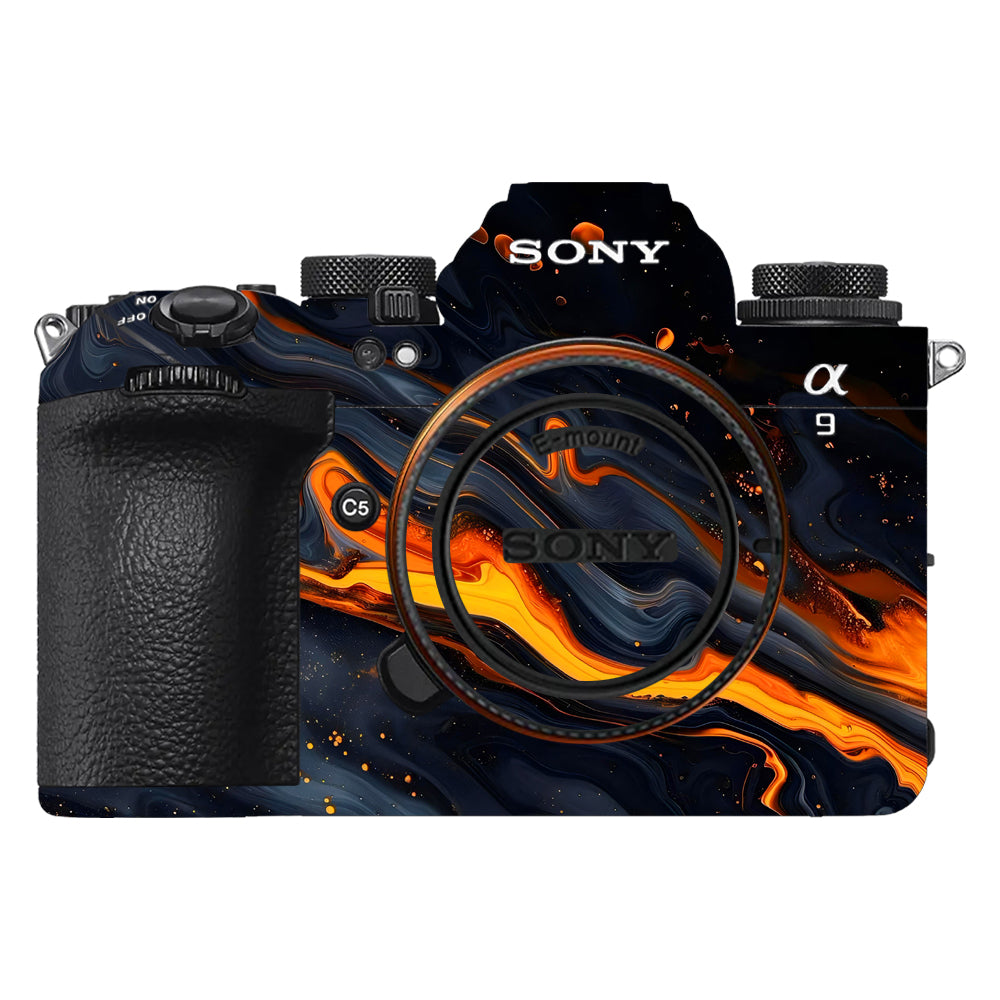 Lava Marble Sony A9III Camera Skins