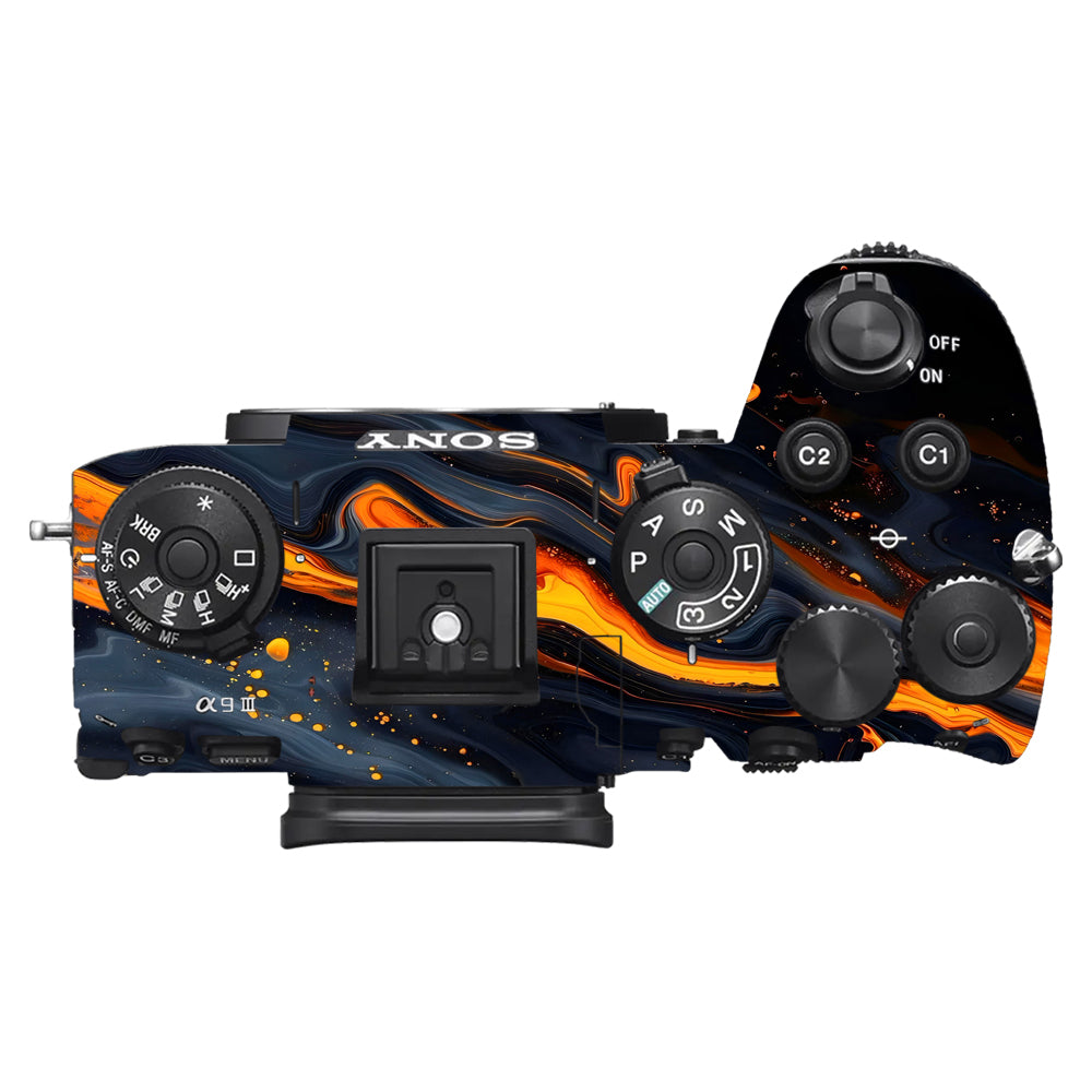 Lava Marble Sony A9III Camera Skins