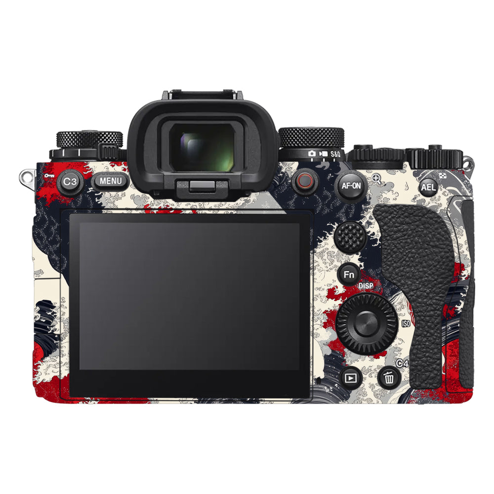 Abstract Waves Sony A9III Camera Skin