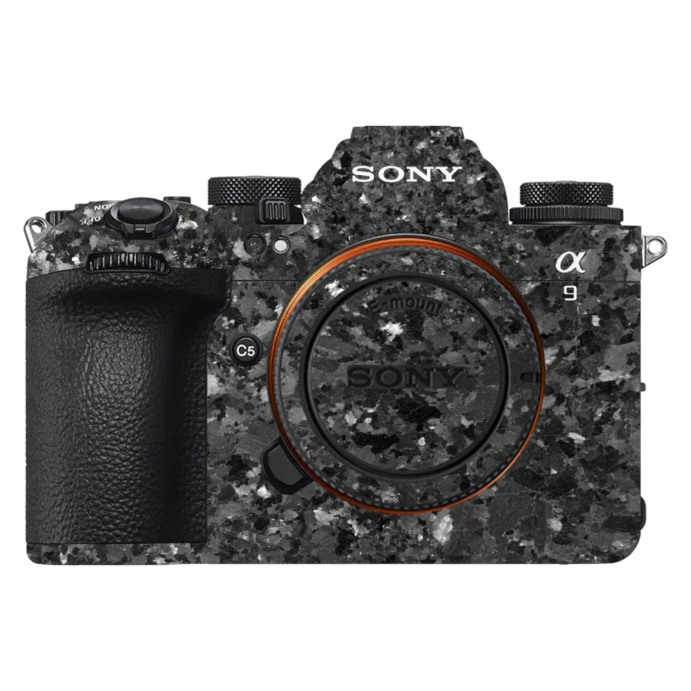 Black Granite Sony A9III Camera Skins