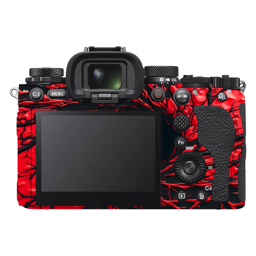 Venom Red Sony A9III Camera Skins