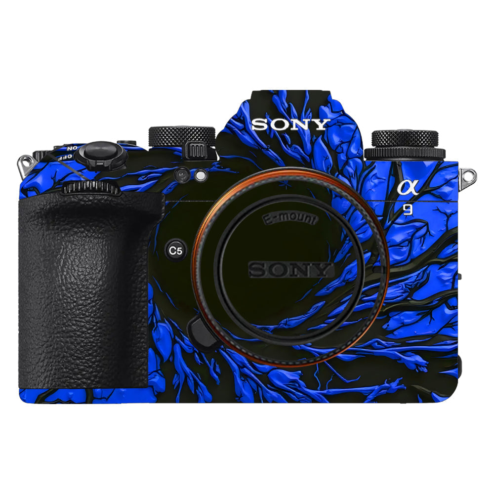 Venom Blue Sony A9III Camera Skins