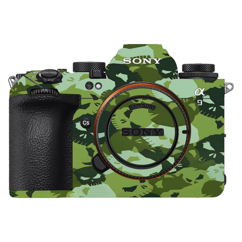 Tropic Camo Sony A9III Camera Skins