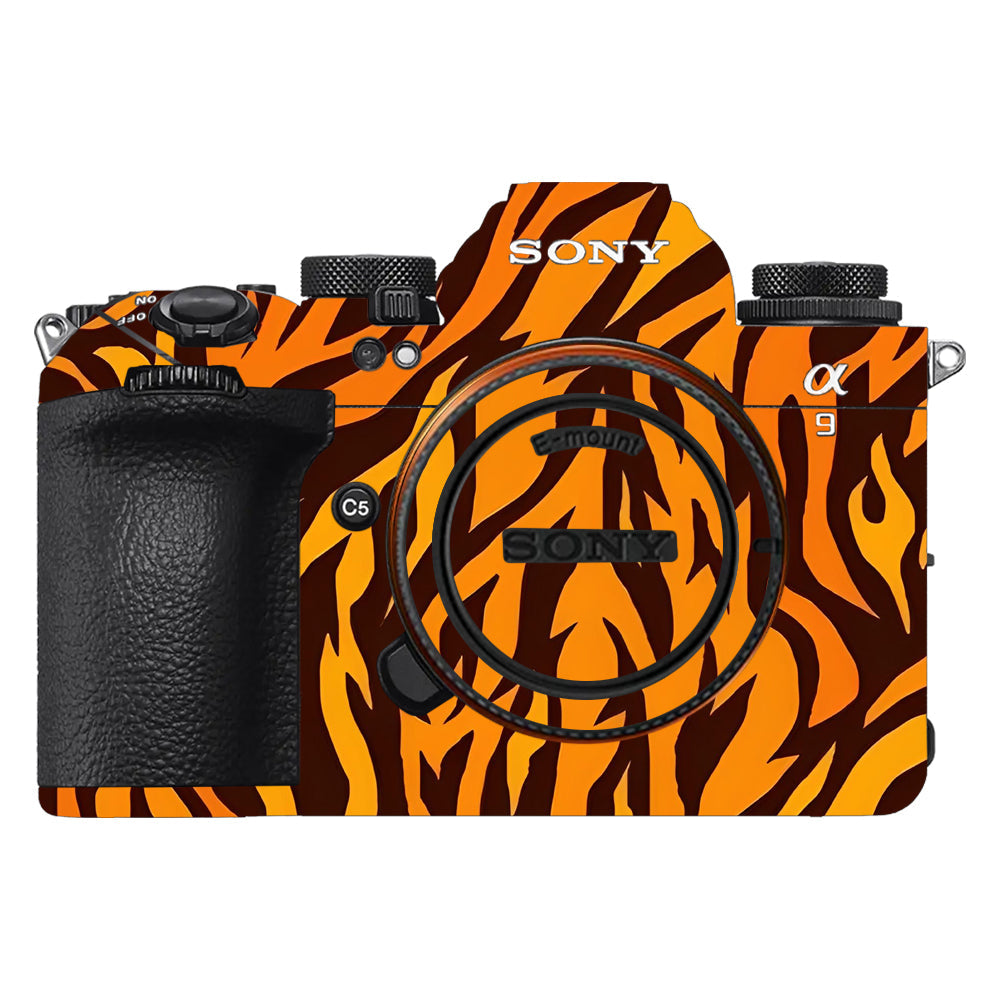 Wild Tiger Stripes Sony A9III Camera Skins