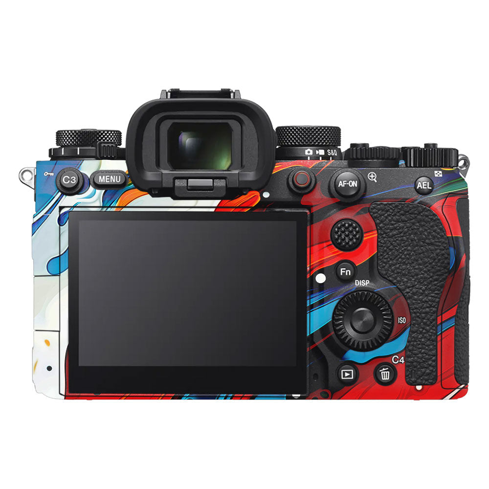 Fire & Ice Flow Sony A9III Camera Skin