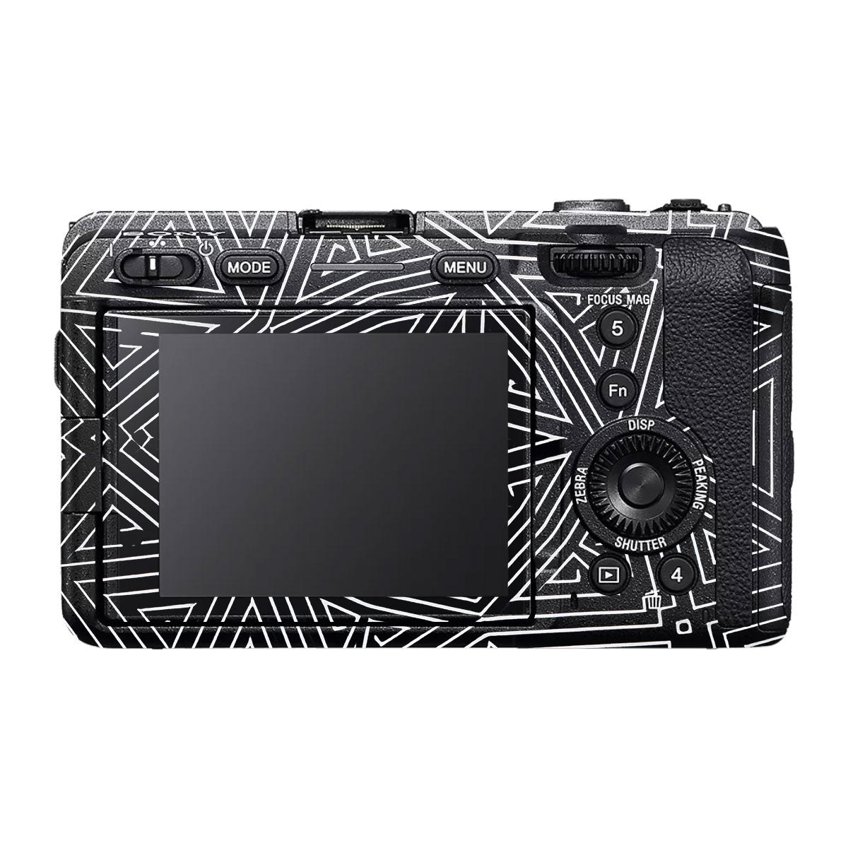 Geometric Pattern Sony FX30 Camera Skin