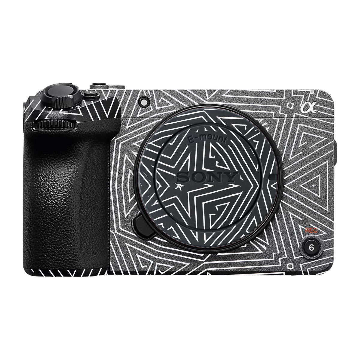 Geometric Pattern Sony FX30 Camera Skin