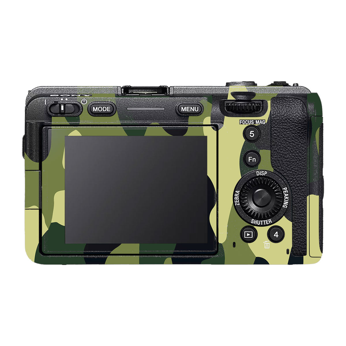 Forest Green Camo Sony FX30 Camera Skin