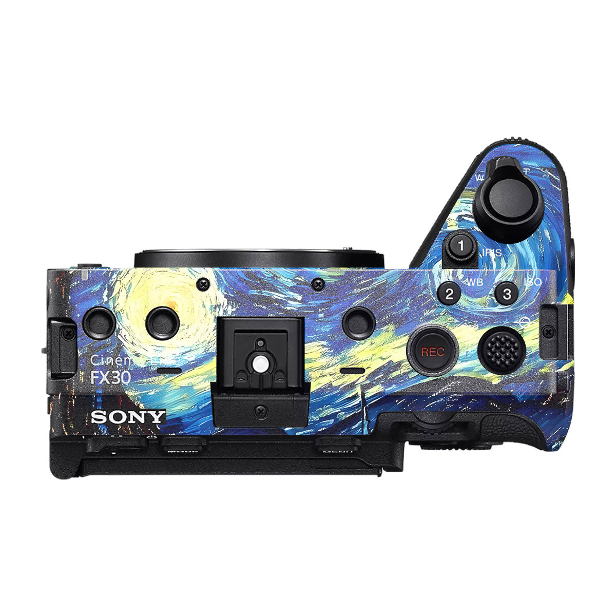 Starry Night Art Sony FX30 Camera Skin