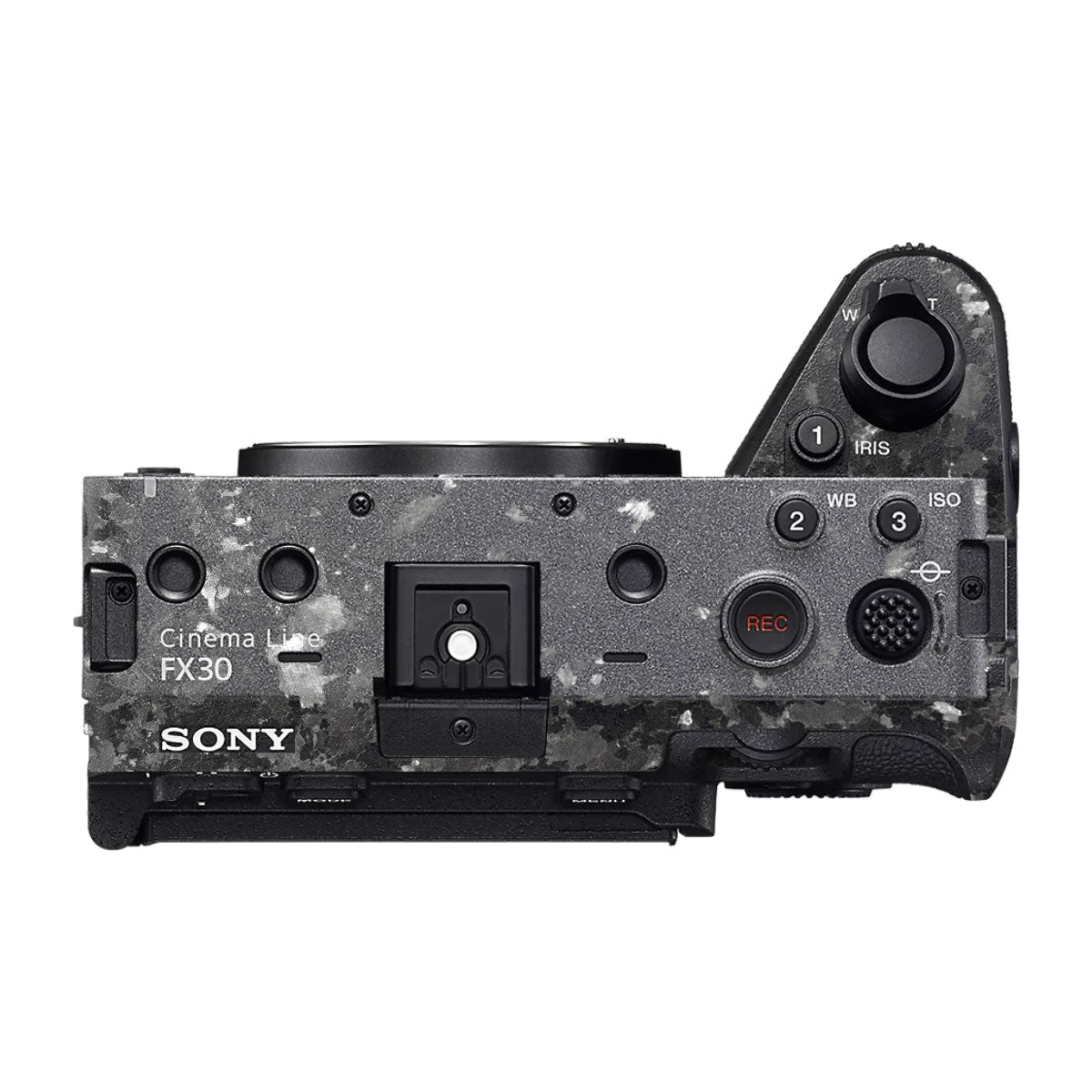 Black Granite Sony FX30 Camera Skin